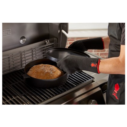 WEBER Cast Iron Dutche Oven 2 in1