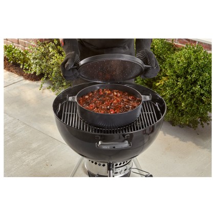 WEBER Cast Iron Dutche Oven 2 in1