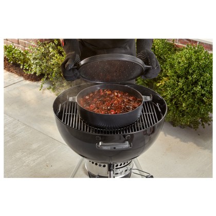 WEBER Cast Iron Dutche Oven 2 in1