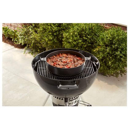 WEBER Cast Iron Dutche Oven 2 in1