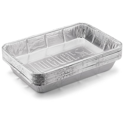 WEBER Drip Pans Set 10pcs Large