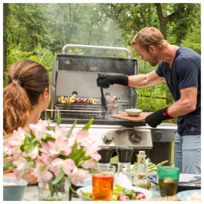 WEBER GAS BBQ Genesis ΙΙ E - 310 Black Ψησταριά Υγραερίου