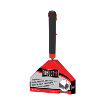 WEBER Grill Brush Three-Sided 30cm 