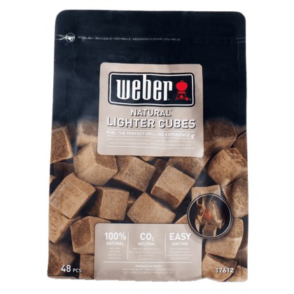 WEBER Natural Lighter Charcoals Cubes