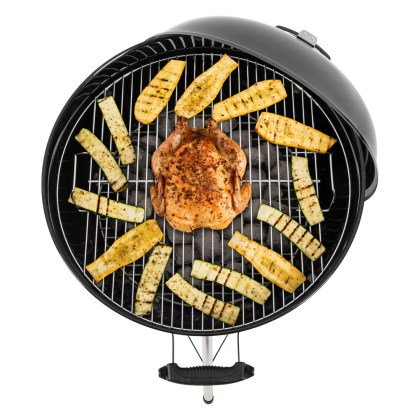 WEBER Original Kettle Ε-5710 BLACK 57cm Ψησταριά Κάρβουνου