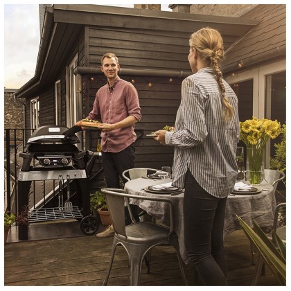 WEBER PULSE 2000 Black with Trolley