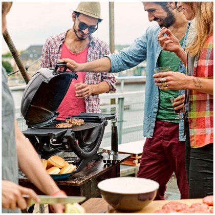 WEBER Q 1200 GAS BBQ Black