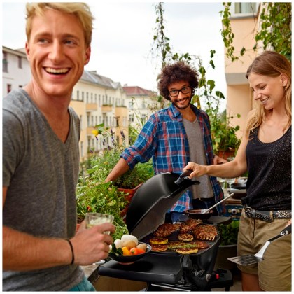 WEBER Q 1200 GAS BBQ Black