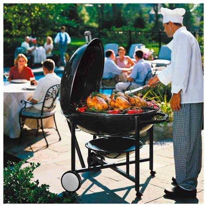 Weber Ranch Kettle Charcoal Grill - 94cm