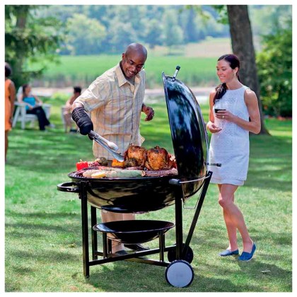 Weber Ranch Kettle Charcoal Grill - 94cm