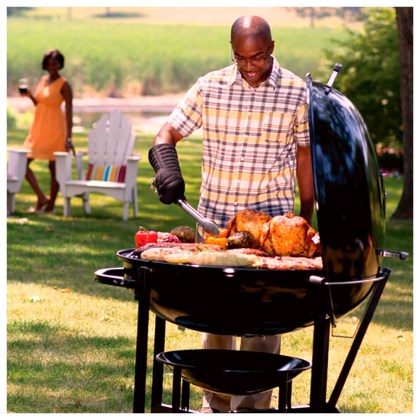 Weber Ranch Kettle Charcoal Grill - 94cm