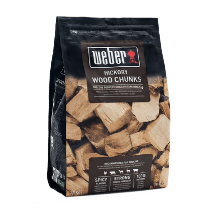 WEBER Wood Chunks HICKORY