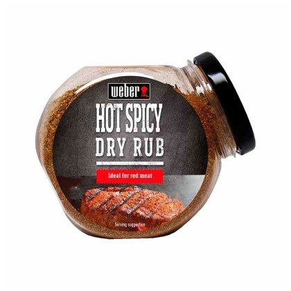 Weber Dry Rub Hot and Spicy - 110gr