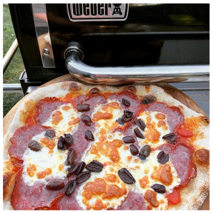 Weber Enameled Pizza Stone 30x44cm