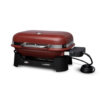 Weber Lumin Compact Electric Grill - Crimson