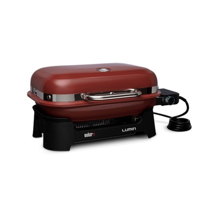 Weber Lumin Compact Electric Grill - Crimson