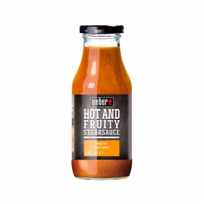 Weber Steaksauce Hot and Fruity - 240ml