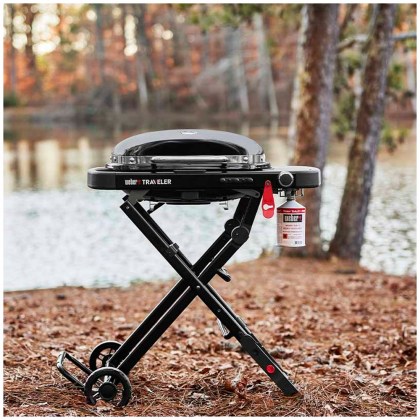 Weber Traveler Compact Portable Gas Grill
