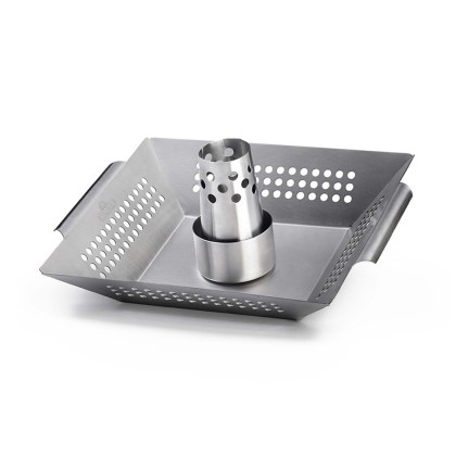 Wok SS Poultry Napoleon Wok με Βάση Ψησίματος για Κοτόπουλο