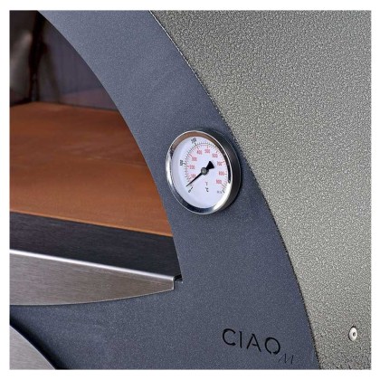 Ξυλόφουρνος Alfa Ciao Yellow με βάση